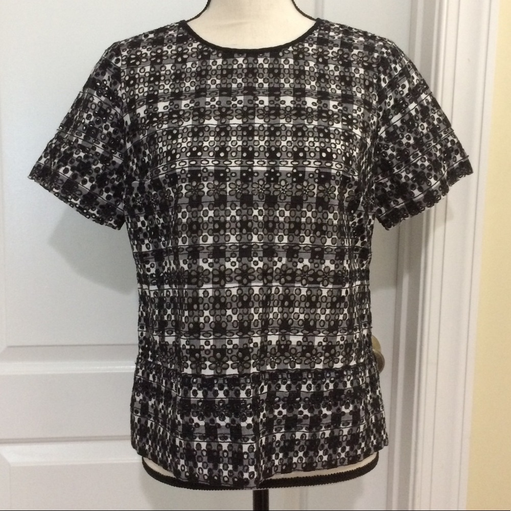 Michael Kors Eyelet Top
